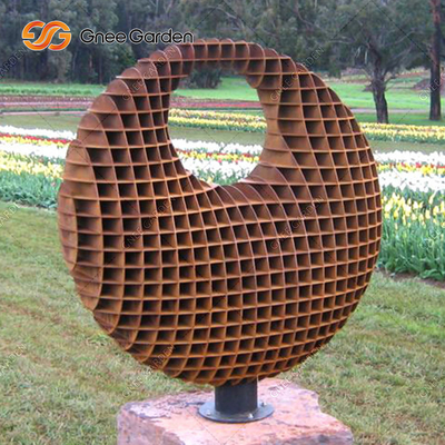 Corten เหล็ก คลาสสิก โลหะ ทอง สวน รูปปั้น เครื่องประดับ ประติมากรรม Statue