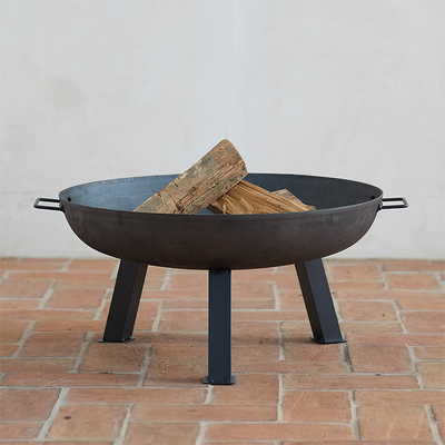 Corten Steel Fire Pit Rusty look Outdoor Garden Decoration แคมป์ปิ้ง