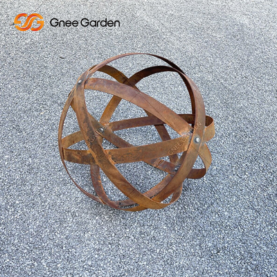 Laser Cut Garden ฉากกั้นห้องแบ่งห้องเหล็ก Corten กลางแจ้ง