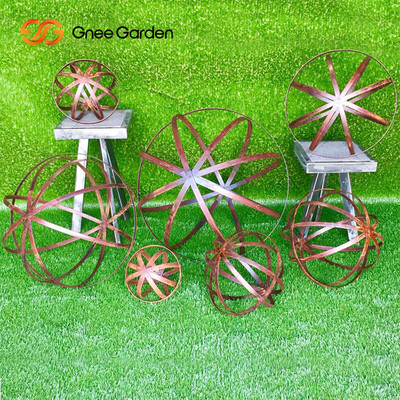 Laser Cut Garden ฉากกั้นห้องแบ่งห้องเหล็ก Corten กลางแจ้ง