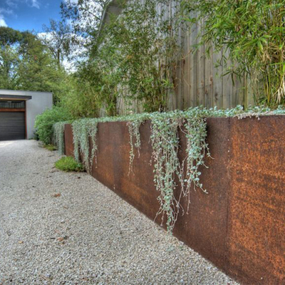 เลเซอร์ตัดสนิม Corten Steel Planter
