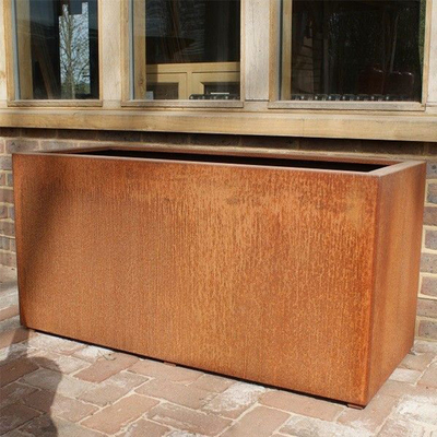 เลเซอร์ตัดสนิม Corten Steel Planter