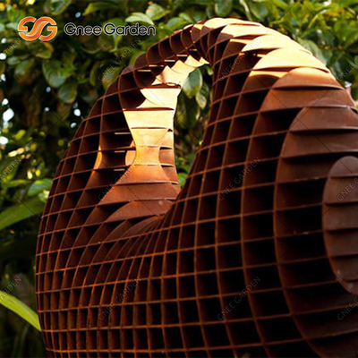 Corten เหล็ก คลาสสิก โลหะ ทอง สวน รูปปั้น เครื่องประดับ ประติมากรรม Statue