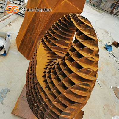 Corten เหล็ก คลาสสิก โลหะ ทอง สวน รูปปั้น เครื่องประดับ ประติมากรรม Statue