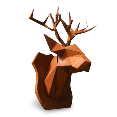 SGS TUV Modern Corten Outdoor Bronze Statues Bronze Yard Statues 175ซม