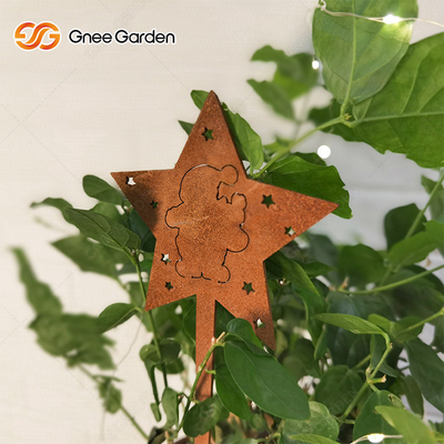 CE ศิลปะหัตถกรรมขนาดใหญ่ Corten Steel โลหะเครื่องประดับสวนสนิมขนาดที่ปรับแต่งได้