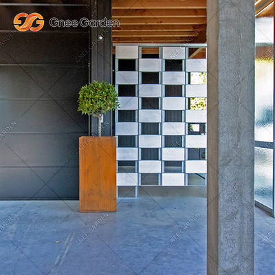 Simple Design Small Base Outdoor Metal Planter กระถางต้นไม้โบราณ 30ซม. 40ซม