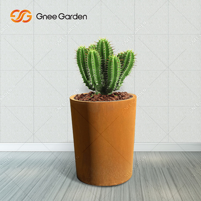 OEM ODM ชาวไร่โลหะกลางแจ้ง, กล่องชาวไร่โลหะสนิม Corten Steel