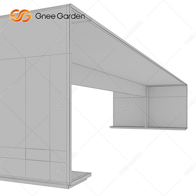ความหนา 1.5 มม. เฟอร์นิเจอร์โลหะกลางแจ้ง ม้านั่งเหล็กกลางแจ้ง Corten Steel