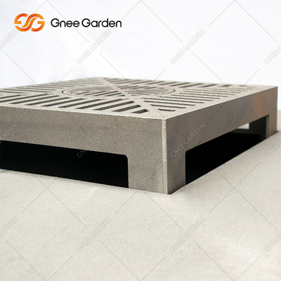 หลุมไฟบาร์บีคิว Corten Steel แบบเคลื่อนย้ายได้หนา 3 มม. ขนาดที่กำหนดเอง