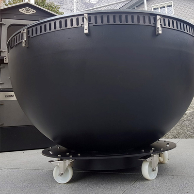 เตาย่างบาร์บีคิวกลางแจ้งแบบยุโรป Fire Bowl Corten Steel Barbecue Grill