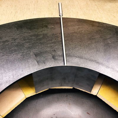 กองไฟแบบพกพาสองชั้น Corten Steel สำหรับการเผาแคมป์ปิ้งบาร์บีคิว