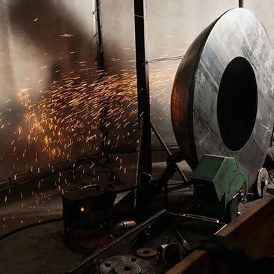 ทำอาหารกลางแจ้ง ย่างบาร์บีคิว ลานสวน Corten Steel เตาย่างบาร์บีคิวกลางแจ้ง