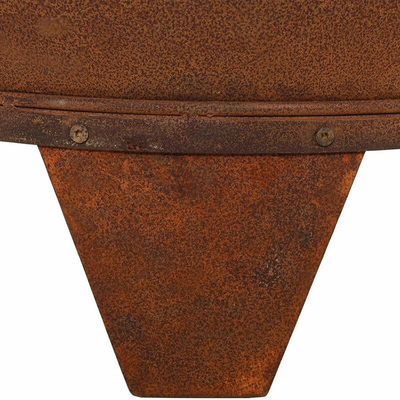 Corten Steel Garden Treasure Fire Pits ขนาดที่กำหนดเอง