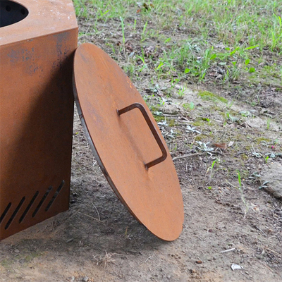 หลุมไฟ Corten Steel แบบกำหนดเองสำหรับสวน Outdoor