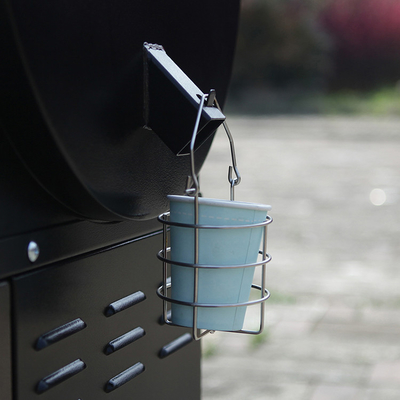 OEM ODM Backyard เตาทำอาหารกลางแจ้ง Offset Charcoal Smoker