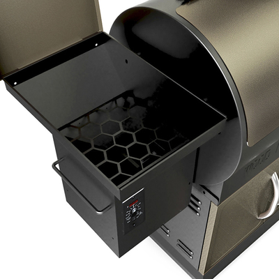 OEM ODM Backyard เตาทำอาหารกลางแจ้ง Offset Charcoal Smoker